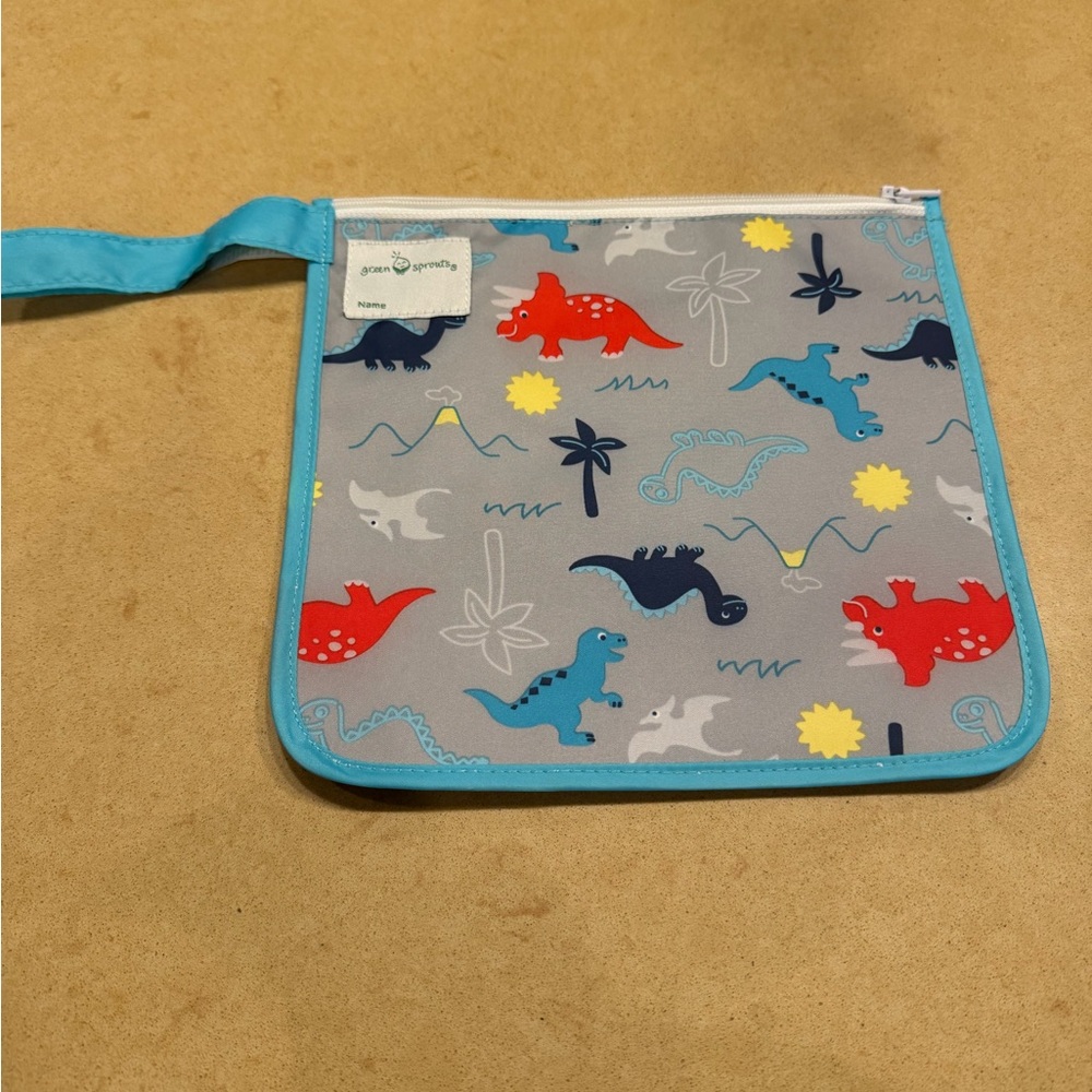 Green Sprouts Kids Wet/Dry Dinosaur Bag NWOT